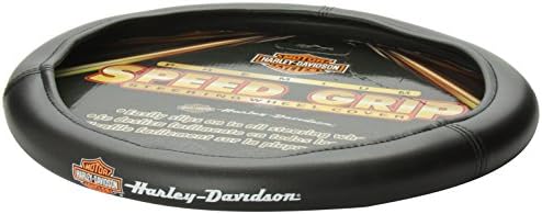 Plasticolor Black Steering Wheel Cover (Harley Speed Grip)