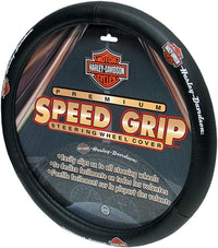 Plasticolor Black Steering Wheel Cover (Harley Speed Grip)