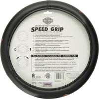 Plasticolor Black Steering Wheel Cover (Harley Speed Grip)