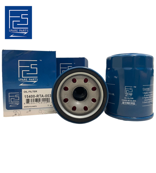 Engine Oil Filter –  FCS4000 – Replaces Honda 15400‑RTA‑003 – Fits Accord, Civic, CR‑V, Fit, Odyssey, Pilot & More (2005–2023)