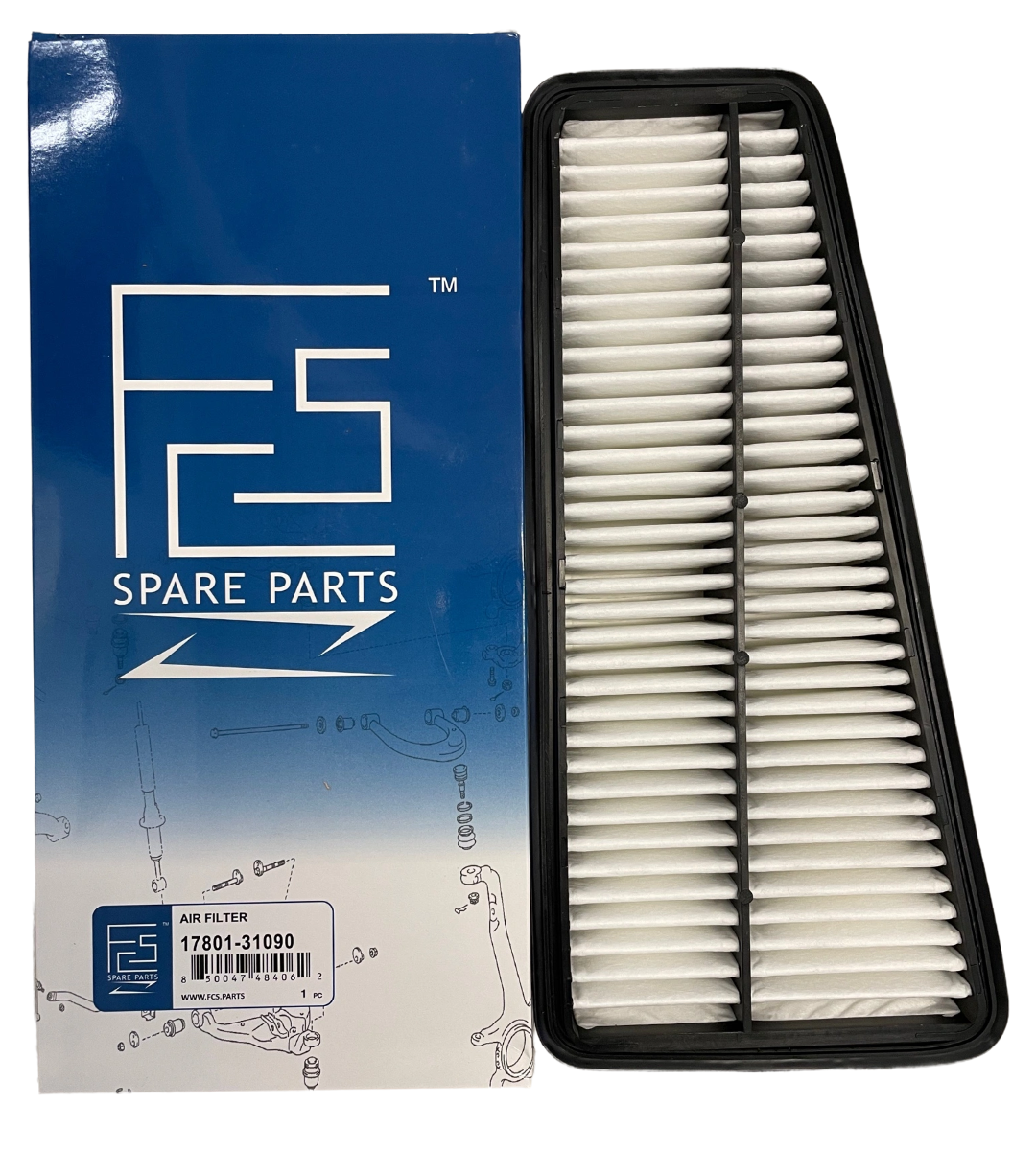 Engine Air Filter – FCS4062 – Replaces Toyota 17801‑0P010 / 17801‑31090 – Fits 4Runner / FJ Cruiser / Tacoma / Tundra (2002–2017)