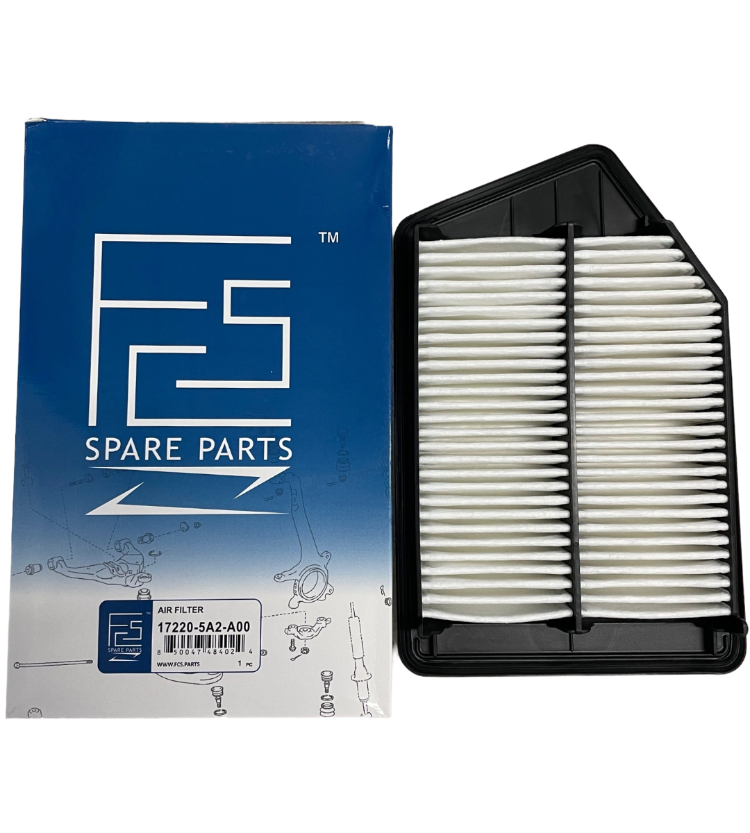 Engine Air Filter – FCS4024 – Replaces Honda 17220‑5A2‑A00 – Fits Accord 2013–2017