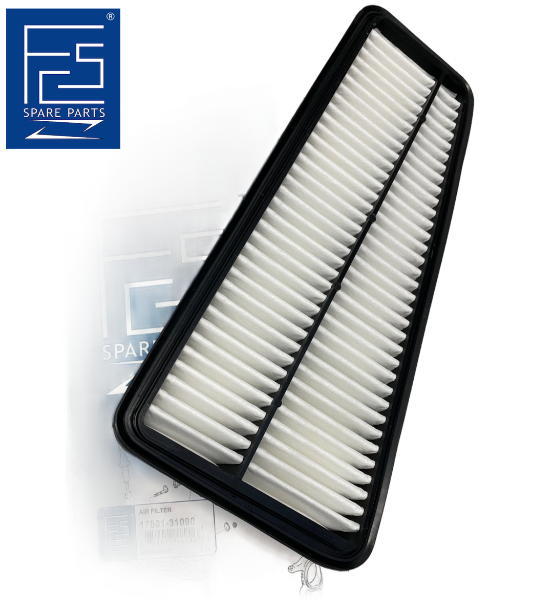 Engine Air Filter – FCS4062 – Replaces Toyota 17801‑0P010 / 17801‑31090 – Fits 4Runner / FJ Cruiser / Tacoma / Tundra (2002–2017)